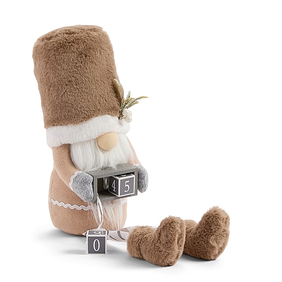 North Pole Trading Co. 15" Advent Christmas Gnome
