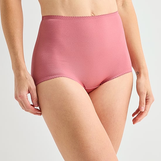 Underscore Rainbow Stretch Satin Control Briefs