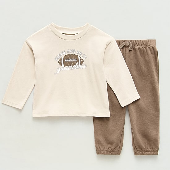 Okie Dokie Baby Boys 2-pc. Pant Set