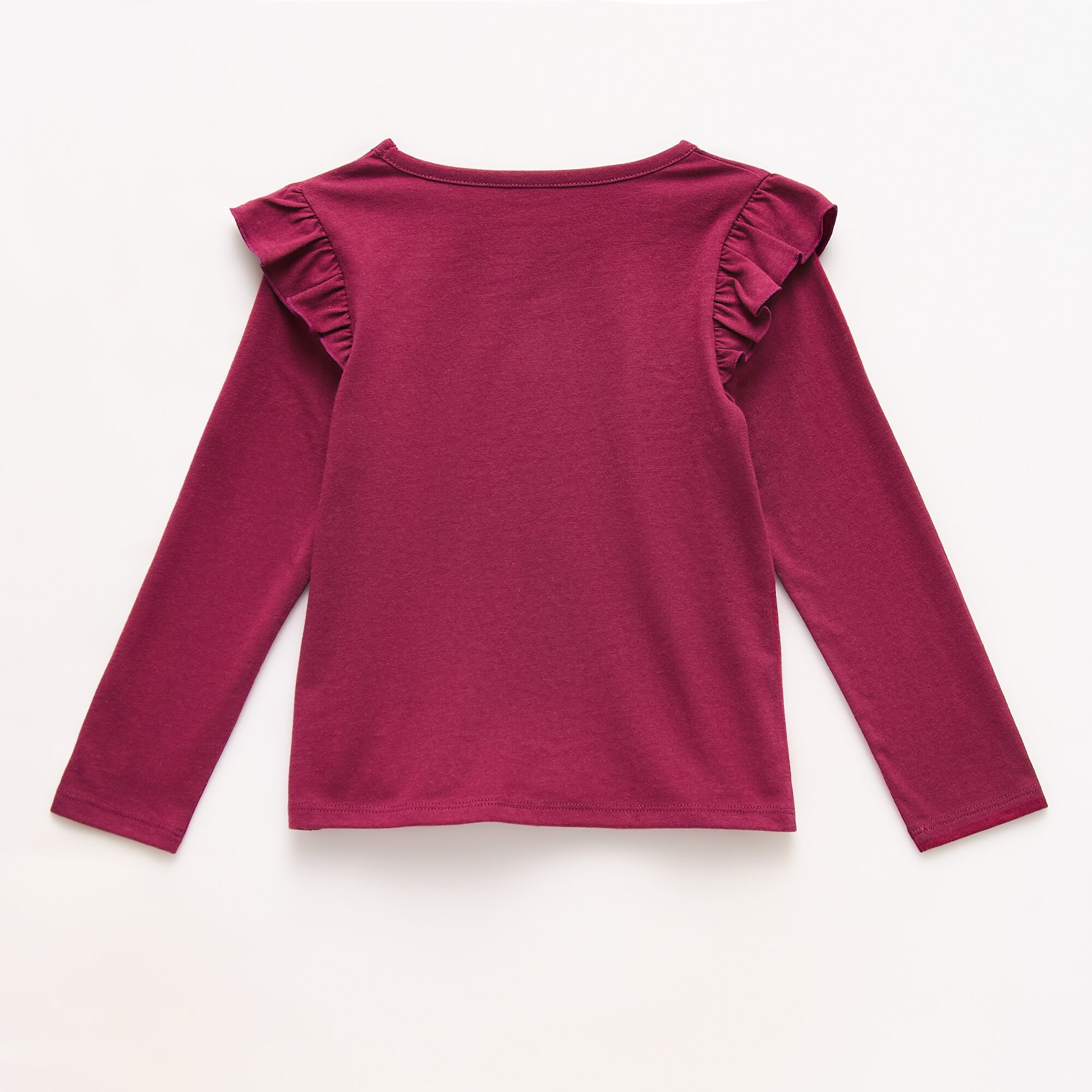 Okie Dokie Toddler & Little Girls Round Neck Long Sleeve T-Shirt