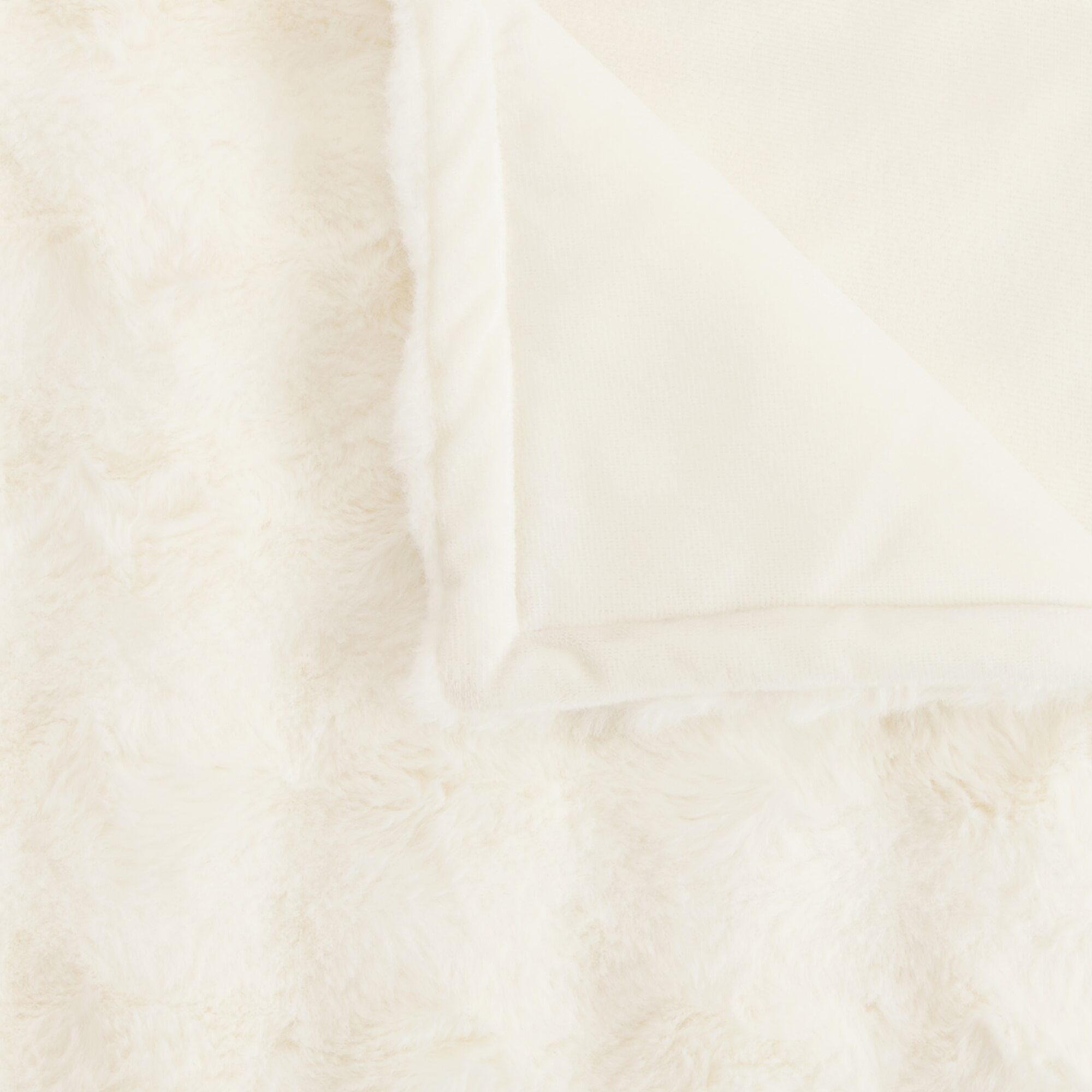 Regal Home Bubble Faux Fur 50x70 Washable Midweight Throw