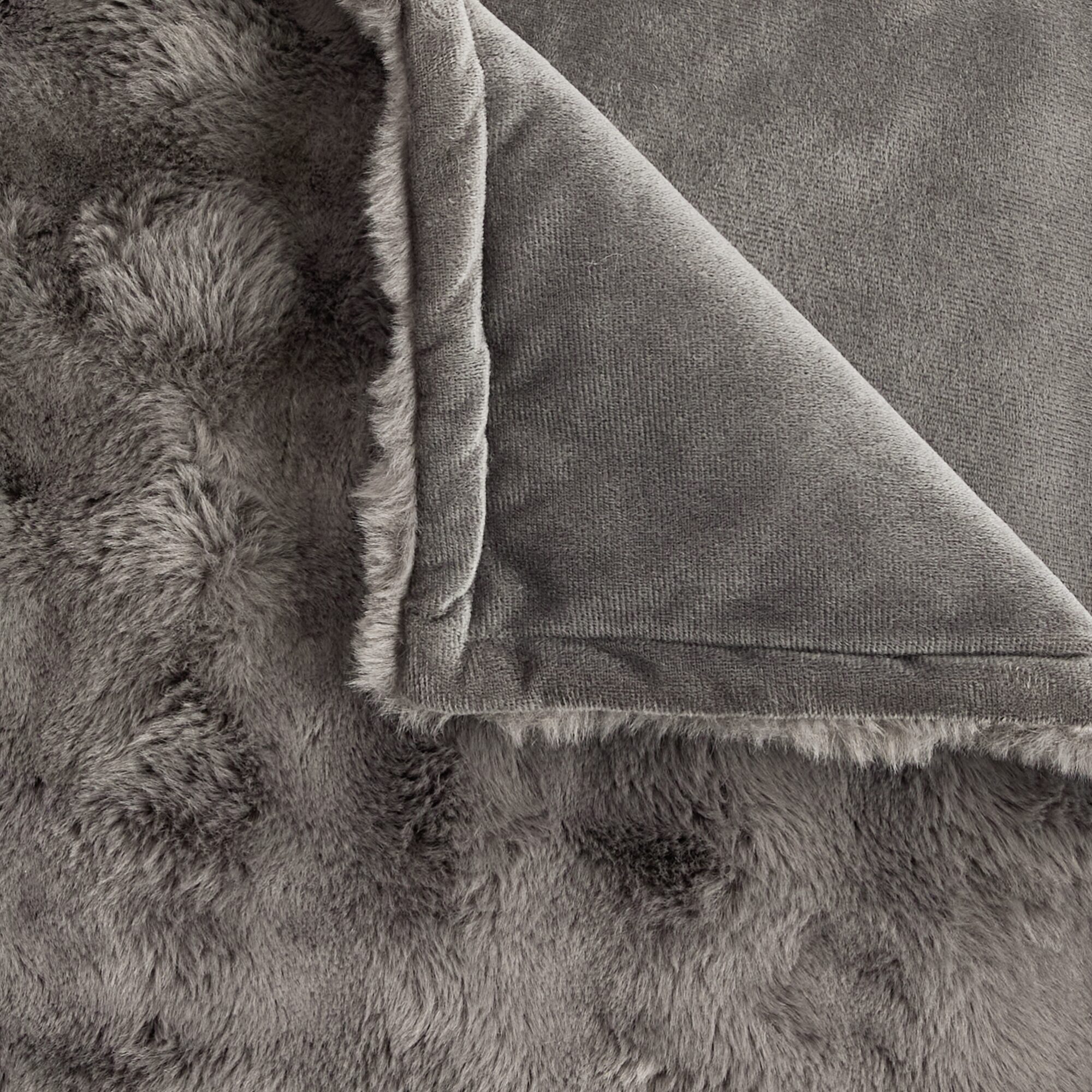 Regal Home Bubble Faux Fur 50x70 Washable Midweight Throw
