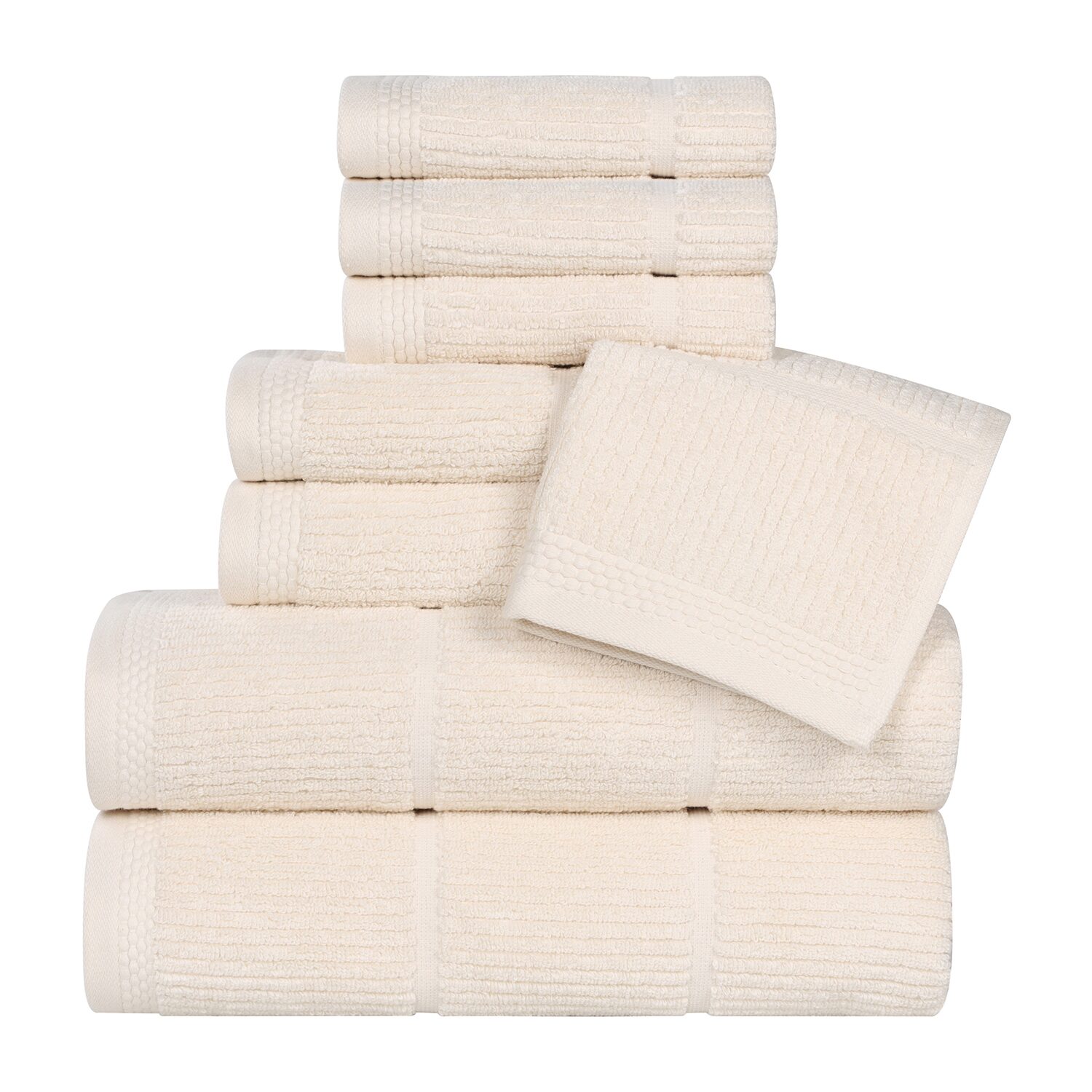 SUPERIOR® Milo Smart Twist Viscose Cotton Blend -pc. Quick Dry Bath Towel Set