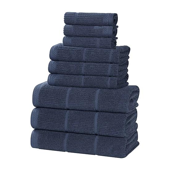 SUPERIOR® Milo Smart Twist Viscose Cotton Blend 9-pc. Quick Dry Bath Towel Set
