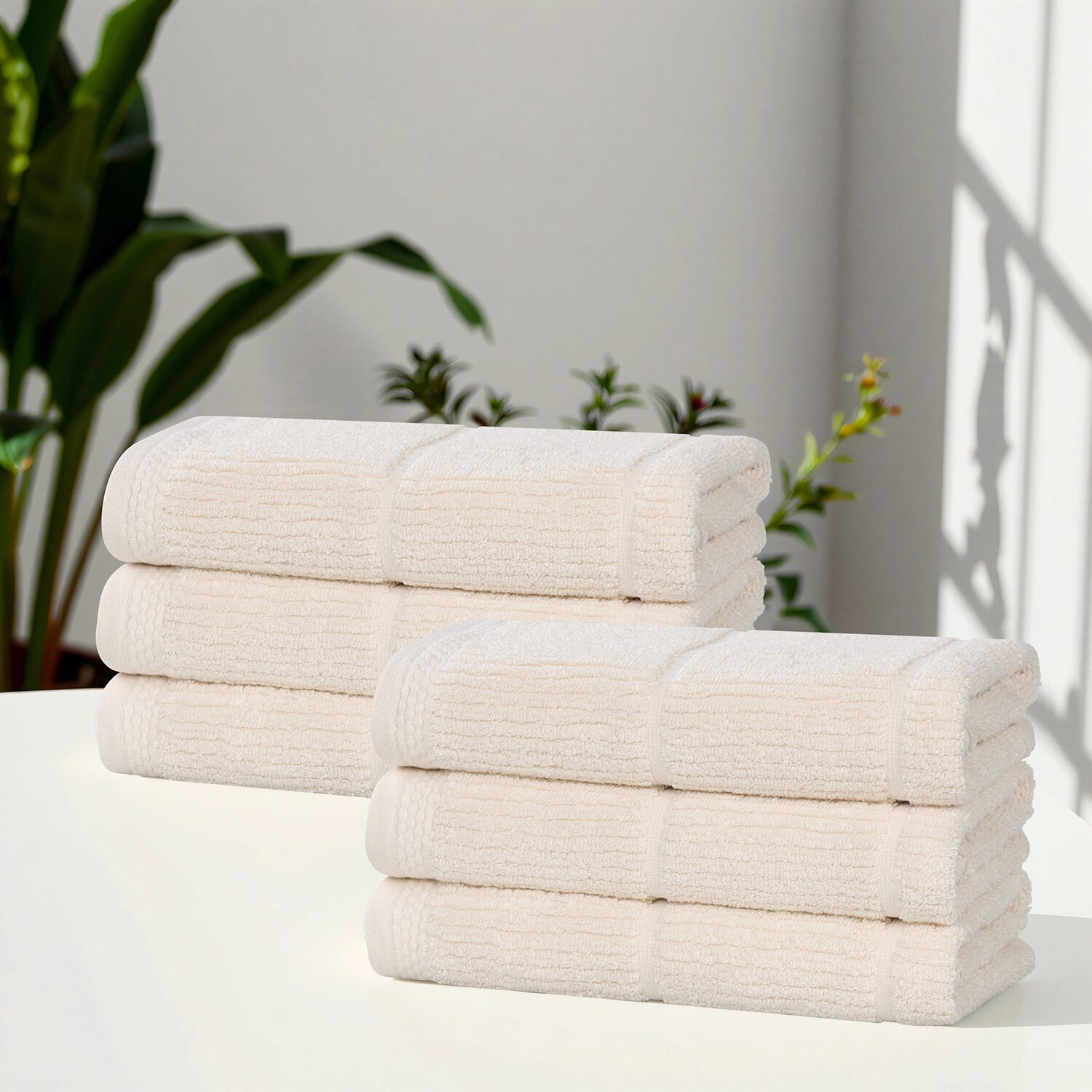 SUPERIOR® Milo Smart Twist Viscose Cotton Blend 6-pc. Hand Towel