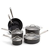 Cooks Hard Anodized Titanium Ceramic 10-pc. Cookware Set