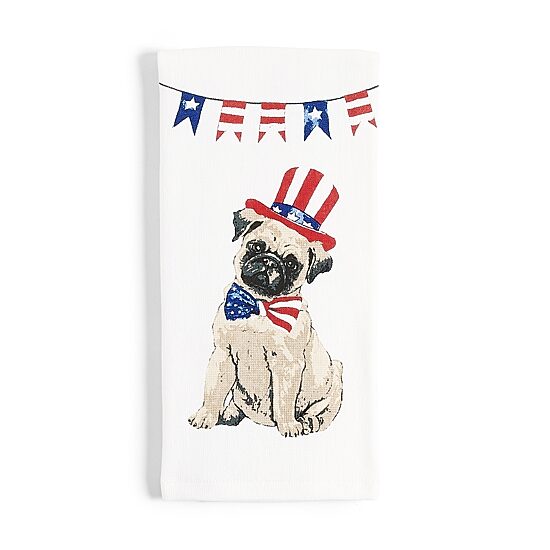 Homewear American Dog 3-pc. Kitchen Towel Set