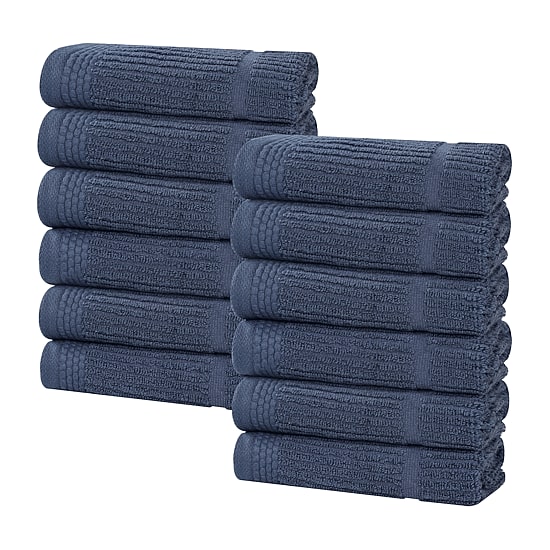 SUPERIOR® Milo Smart Twist Viscose Cotton Blend 12-pc. Quick Dry Washcloth