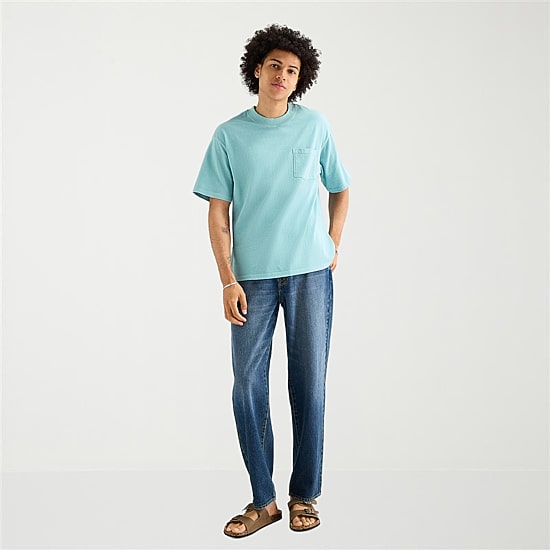 Arizona Mens Crew Neck Short Sleeve Big and Tall T-Shirt