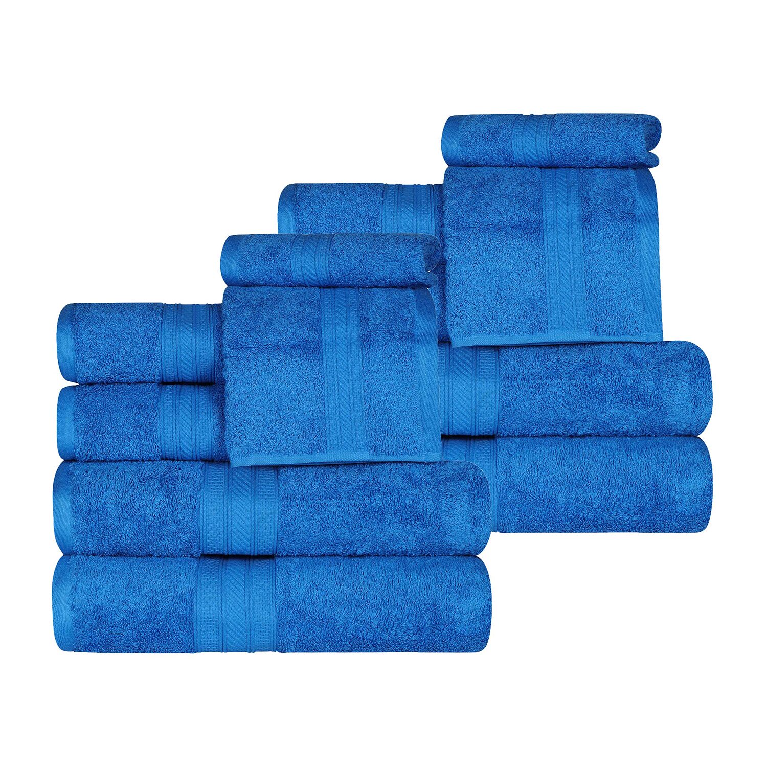 SUPERIOR® Atlas Premium Cotton 12-pc. Quick Dry Bath Towel Set