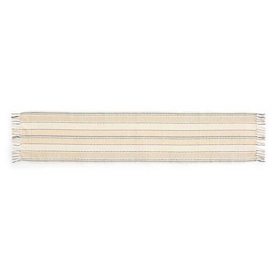 Homewear Black and White Stripe Table Runner