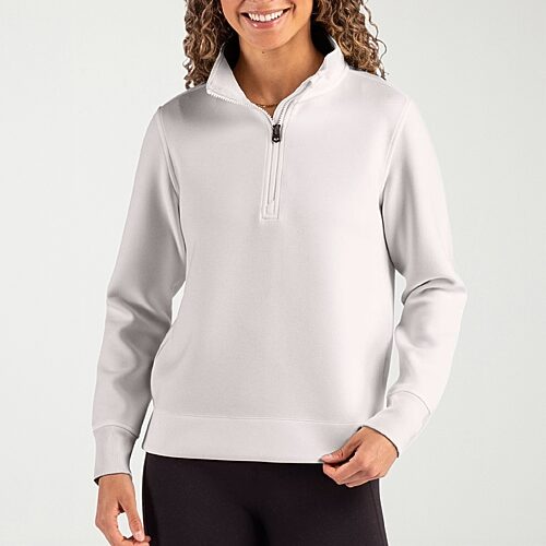 Cutter & Buck Women's Roam Epic Versatility Recycled Quarter Zip Pullover - Solitare