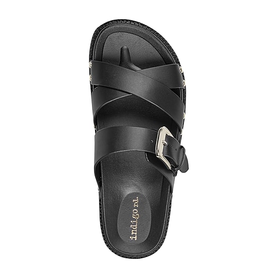 Indigo Rd. Womens Adjustable Strap Footbed Sandals