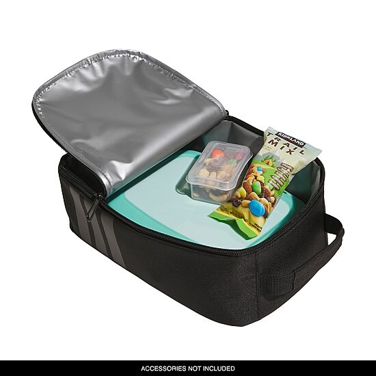 adidas Santiago 4 Insulated Lunch Bag, Color: Black White - JCPenney