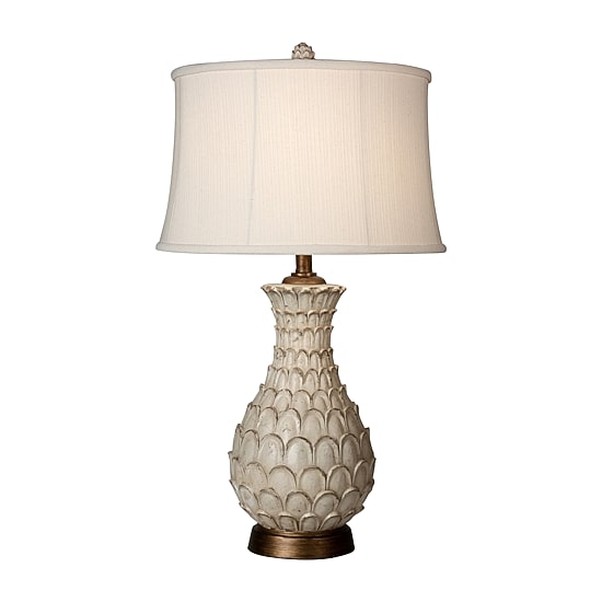 Stylecraft Jane Seymour 17 W White Table Lamp