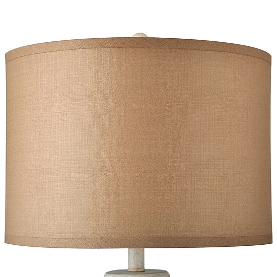 Stylecraft 16 W White & Gold Floor Lamp
