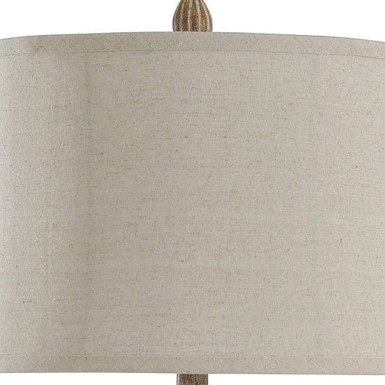 Stylecraft 15 W Brown & Black Table Lamp