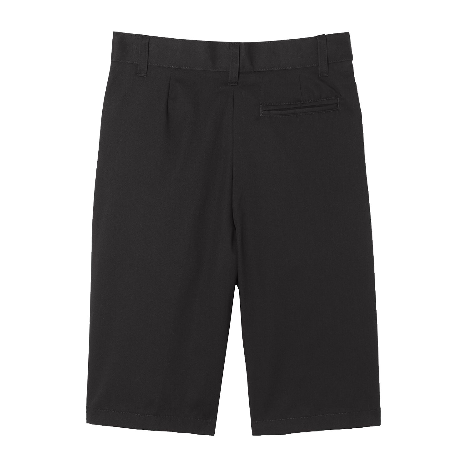 French Toast Flat Front Short Little Boys 10" Mid Rise Adjustable Waist Stretch Fabric Chino