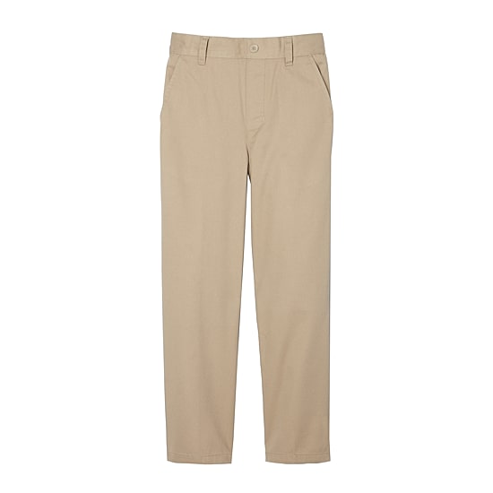 French Toast Relaxed Fit Pull-On Pant Little & Big Kid Boys Straight Relaxed Fit Flat Front Pant