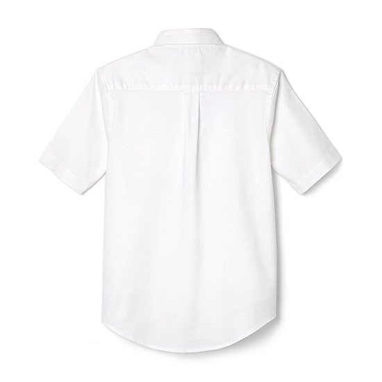 French Toast Little & Big Kid Boys Wrinkle Resistant Button Down Collar Short Sleeve Dress Shirt