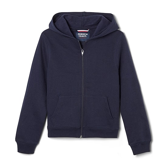 French Toast Toddler Boys Hooded Fleece Long Sleeve Sweatshirt