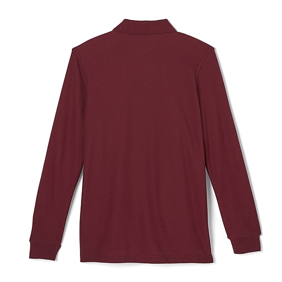 French Toast Little & Big Kid Boys Long Sleeve Boxy Fit Polo Shirt