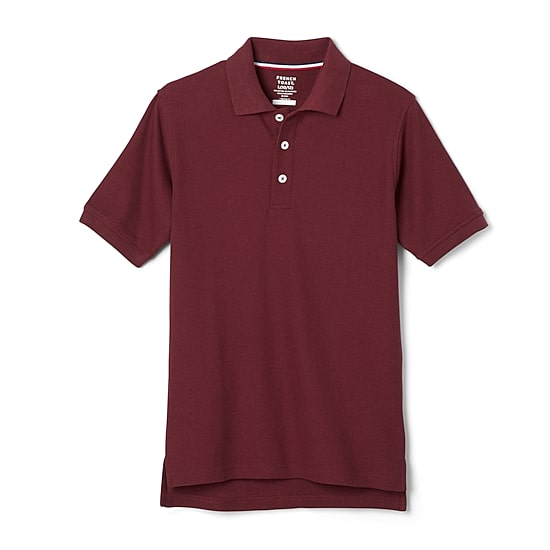 French Toast Little & Big Kid Boys Short Sleeve Boxy Fit Polo Shirt