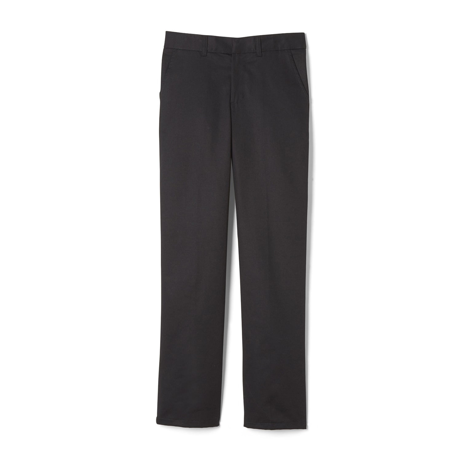 French Toast Big Kid Boys Straight Relaxed Fit Flat Front Pant