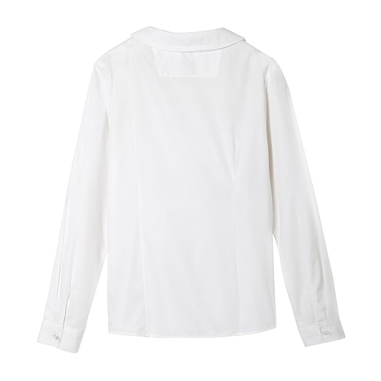 French Toast Little & Big Kid Girls Long Sleeve Fitted Regular Fit Button-Down Shirt