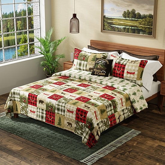 Your Lifestyle By Donna Sharp Cedar Lodge Quilt Set