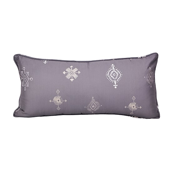 Your Lifestyle By Donna Sharp Wyoming Emblem Rectangular Throw Pillow