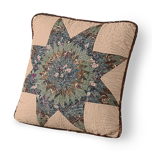 Donna Sharp Forest Star Cotton Star Square Throw Pillow