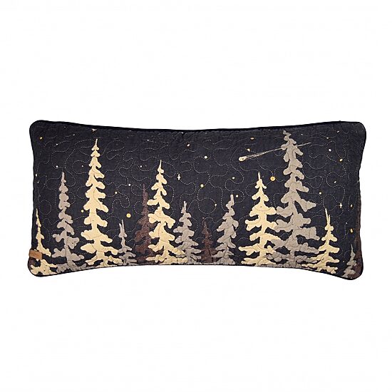 Donna Sharp Moonlit Cabin Rectangular Throw Pillow