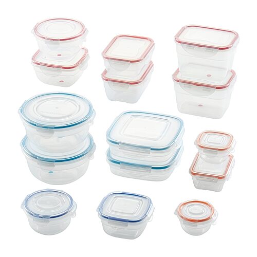 Lock n Lock Easy Essentials 30-Pc. Color Mates Storage Container Set - Multi