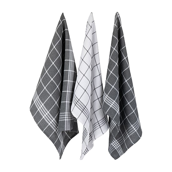 Design Imports Waffle Weave 8-pc. Towel + Dish Cloth Set