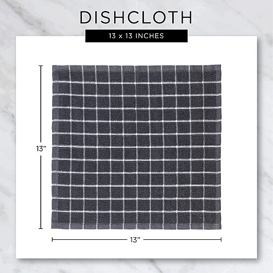 Design Imports Starboard Stripe Heavyweight 6-pc. Towel + Dish Cloth Set