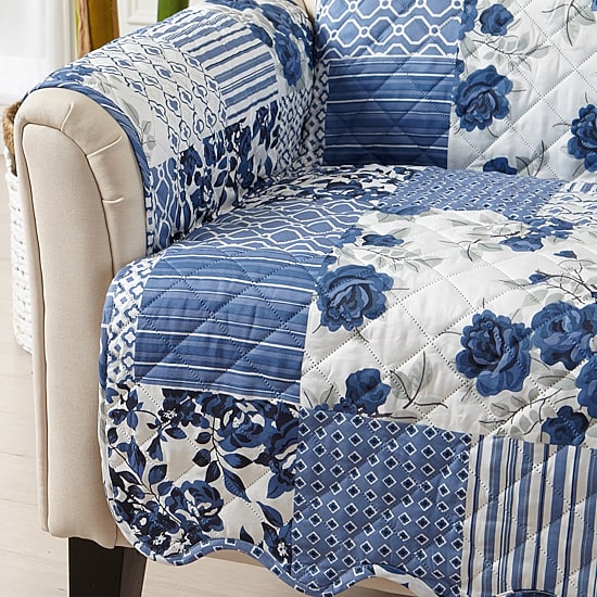 Linery Patchwork Chair Protector