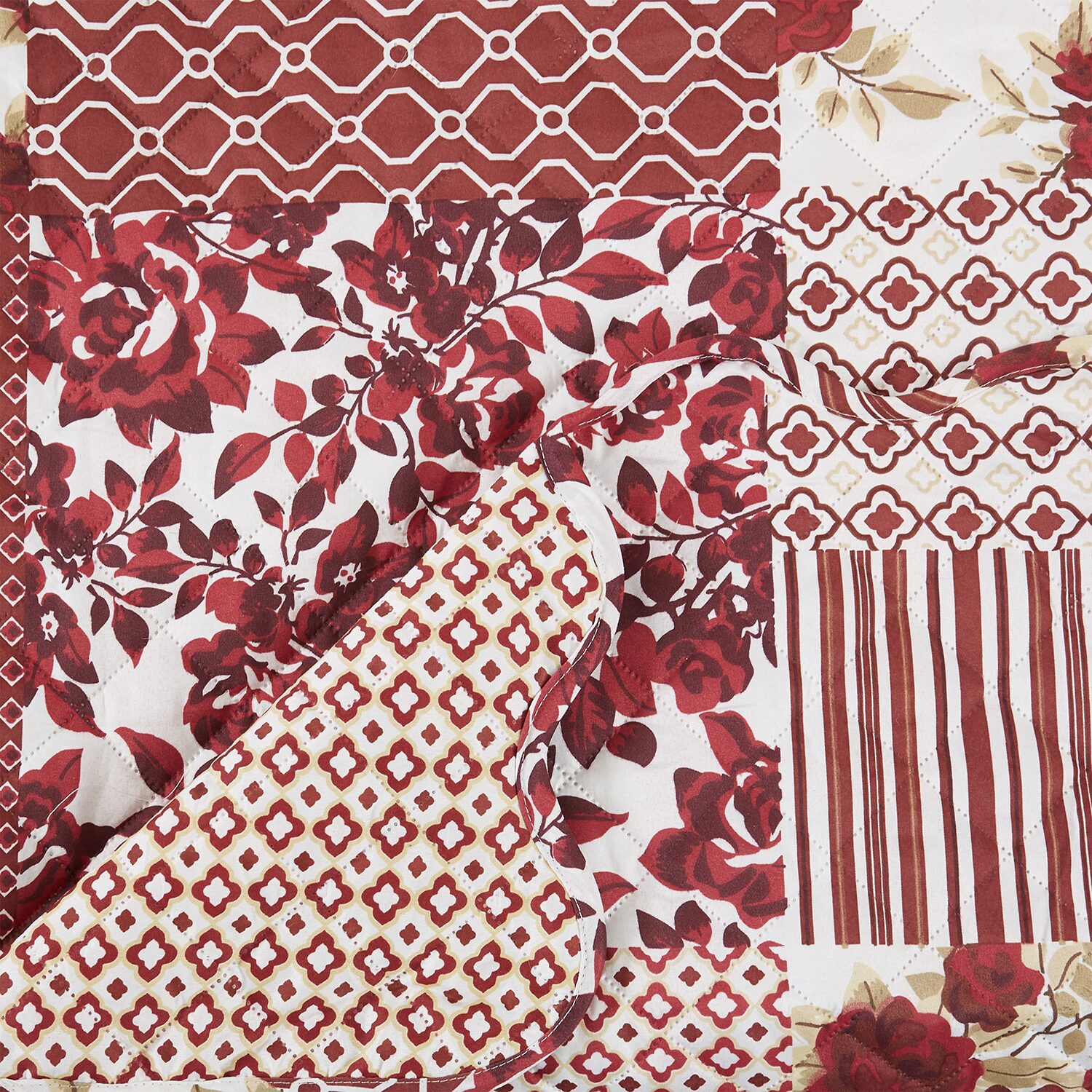 Linery Patchwork Loveseat Protector