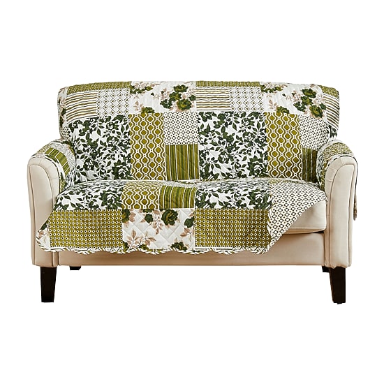 Linery Patchwork Loveseat Protector