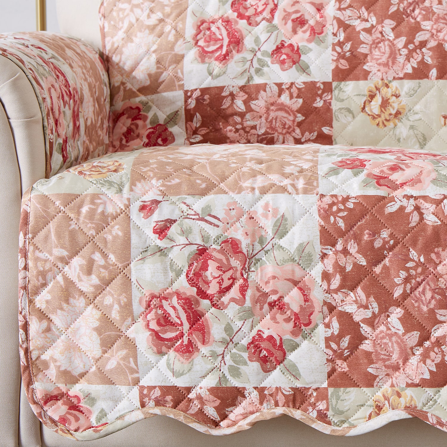 Linery Floral Chair Protector