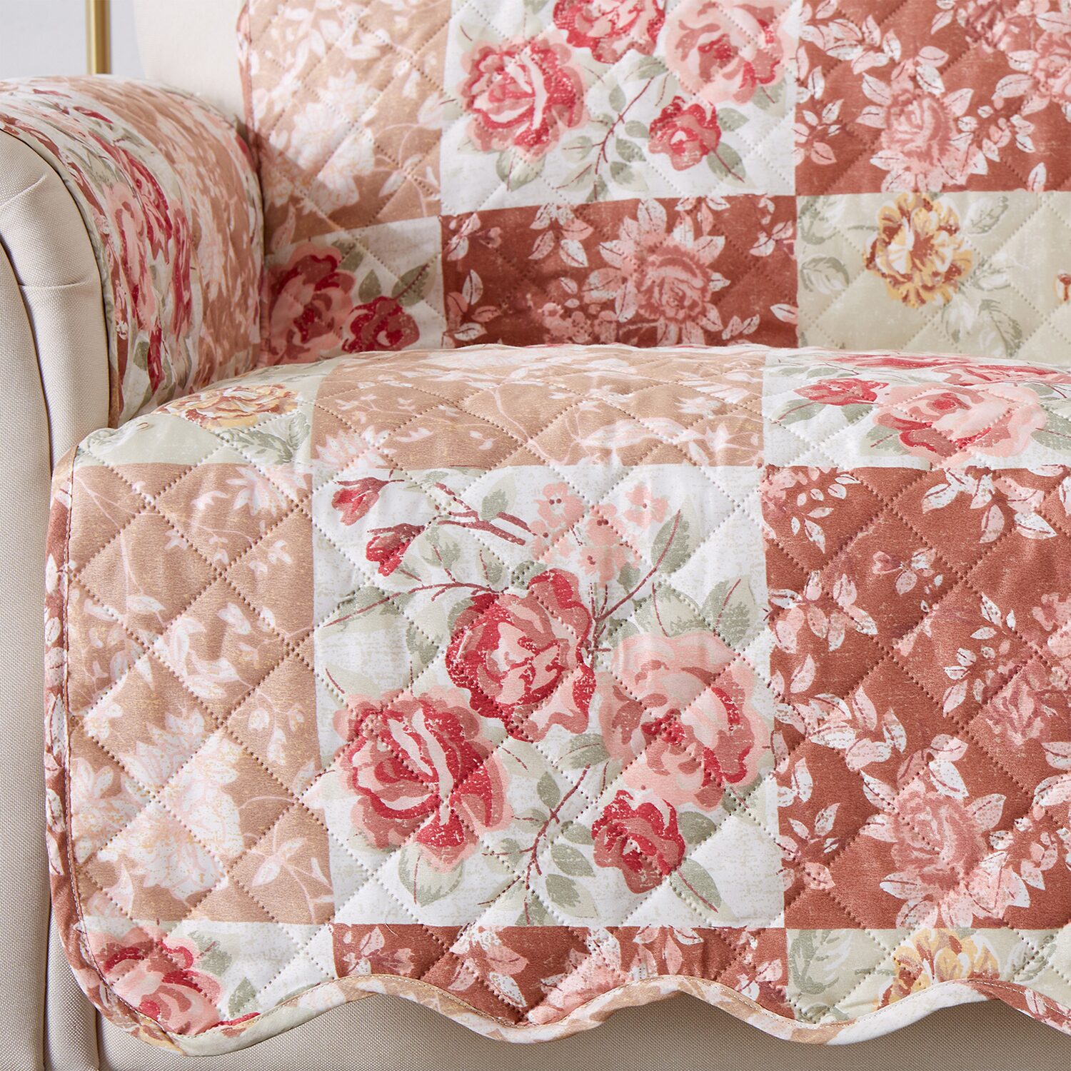 Linery Floral Chair Protector