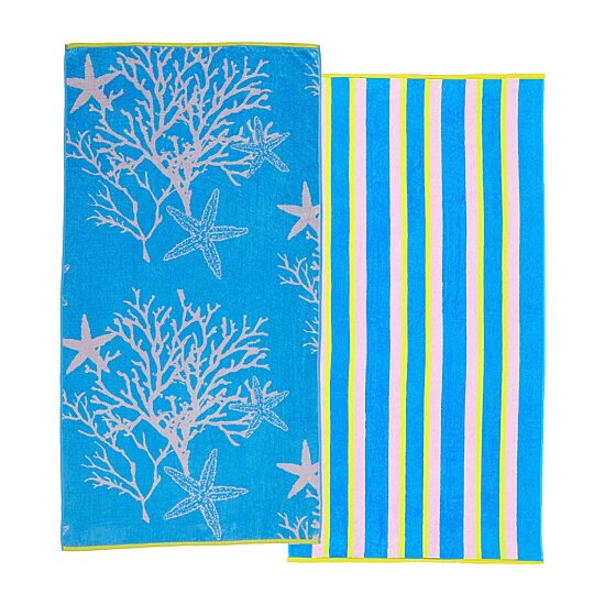 Linery Printed 2-pc. Quick Dry Beach Towel