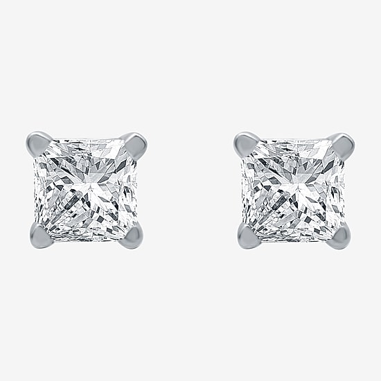 Classic Collection 1/4 CT. T.W. Natural White Diamond 10K Gold 3.4mm Stud Earrings