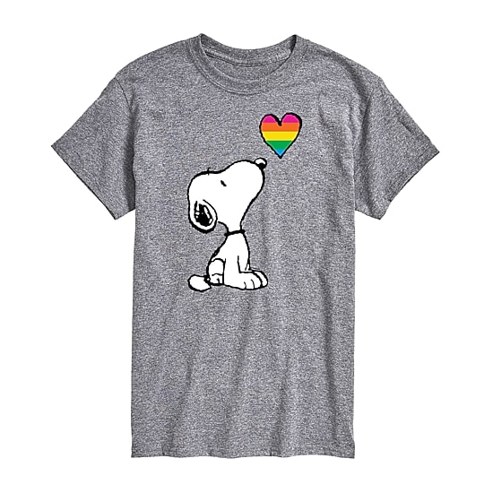 Mens Short Sleeve Snoopy Graphic T-Shirt
