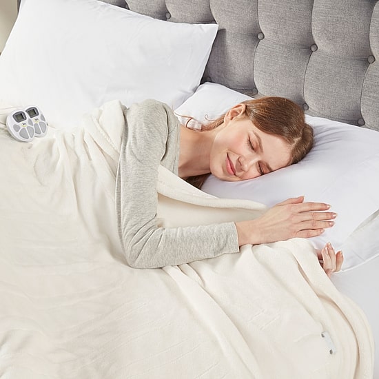 Serta® Plush Soft Heated Electric Blanket