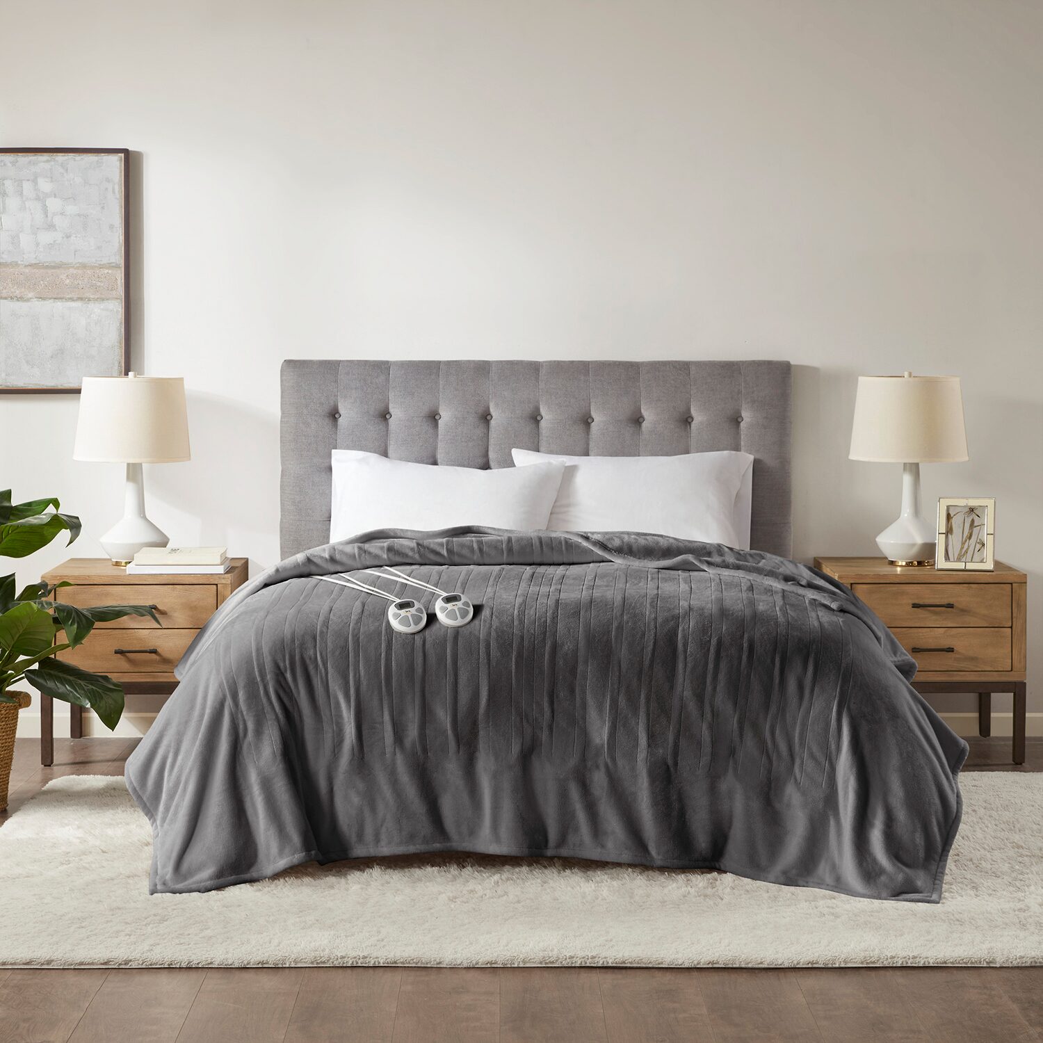 Serta® Plush Soft Heated Electric Blanket