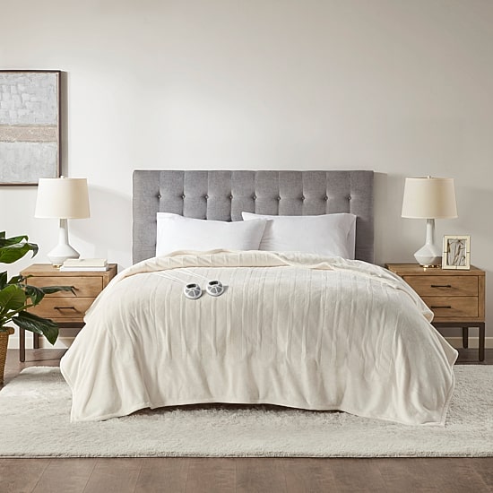 Serta® Plush Soft Heated Electric Blanket