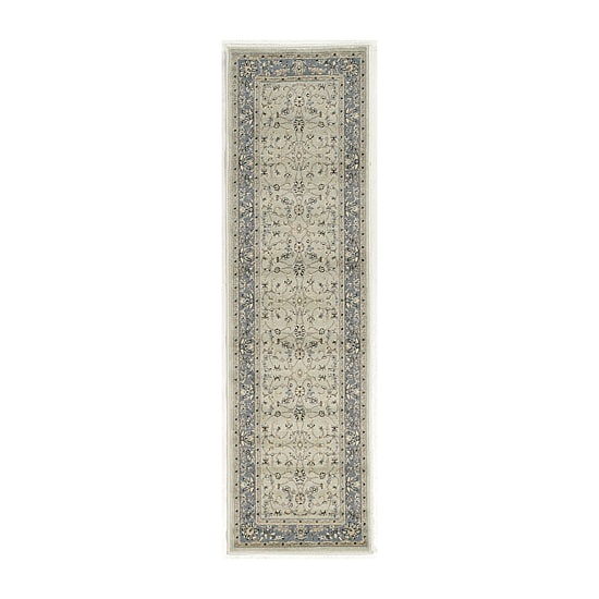 Radici Alba Motiff Traditional Oriental Indoor Rectangular Runner