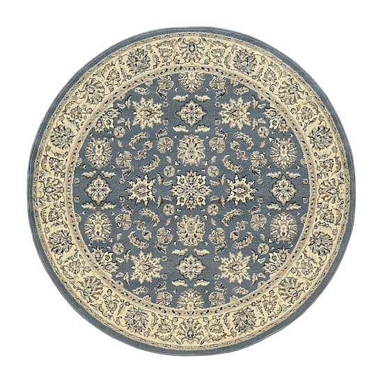 Radici Alba Regale Traditional Oriental Indoor Round Area Rug