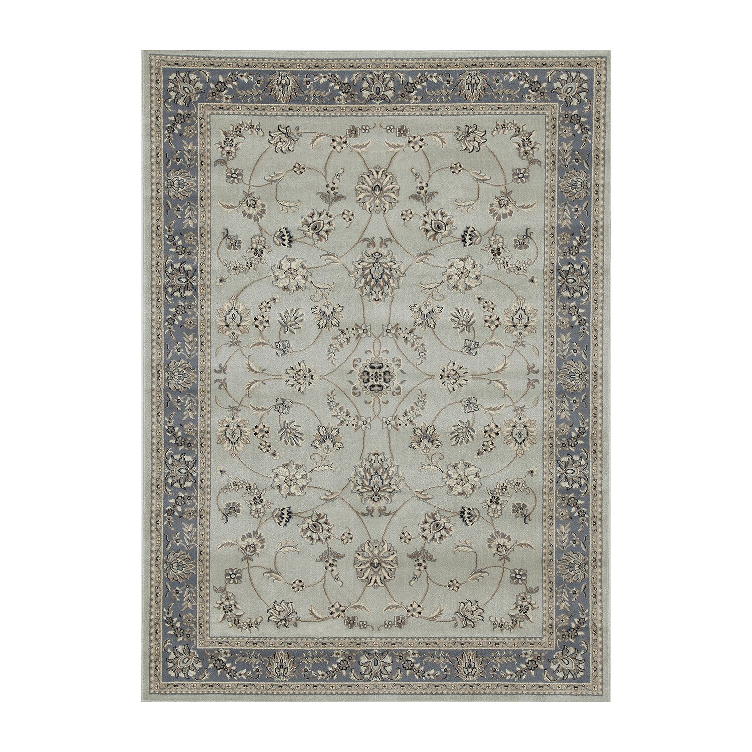 Radici Alba Motiff Traditional Oriental Indoor Rectangular Area Rug